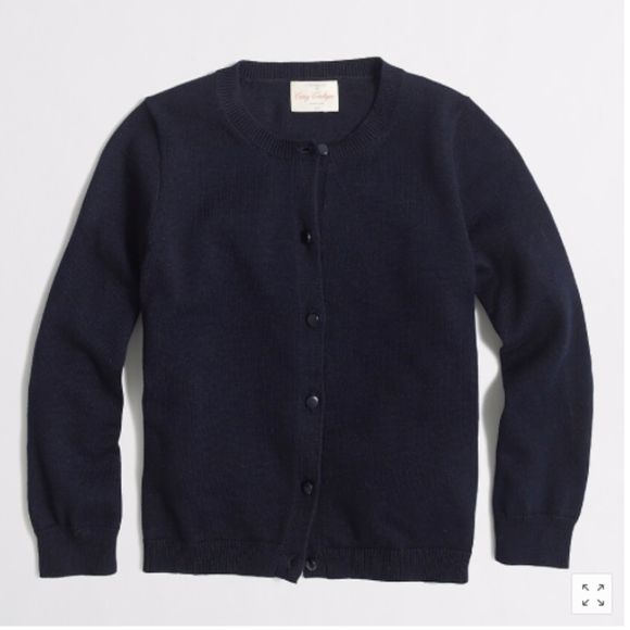 J. Crew Other - J. Crew Kids Navy Button Down Cardigan
